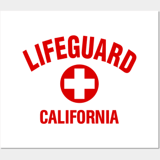 Lifeguard California Posters and Art